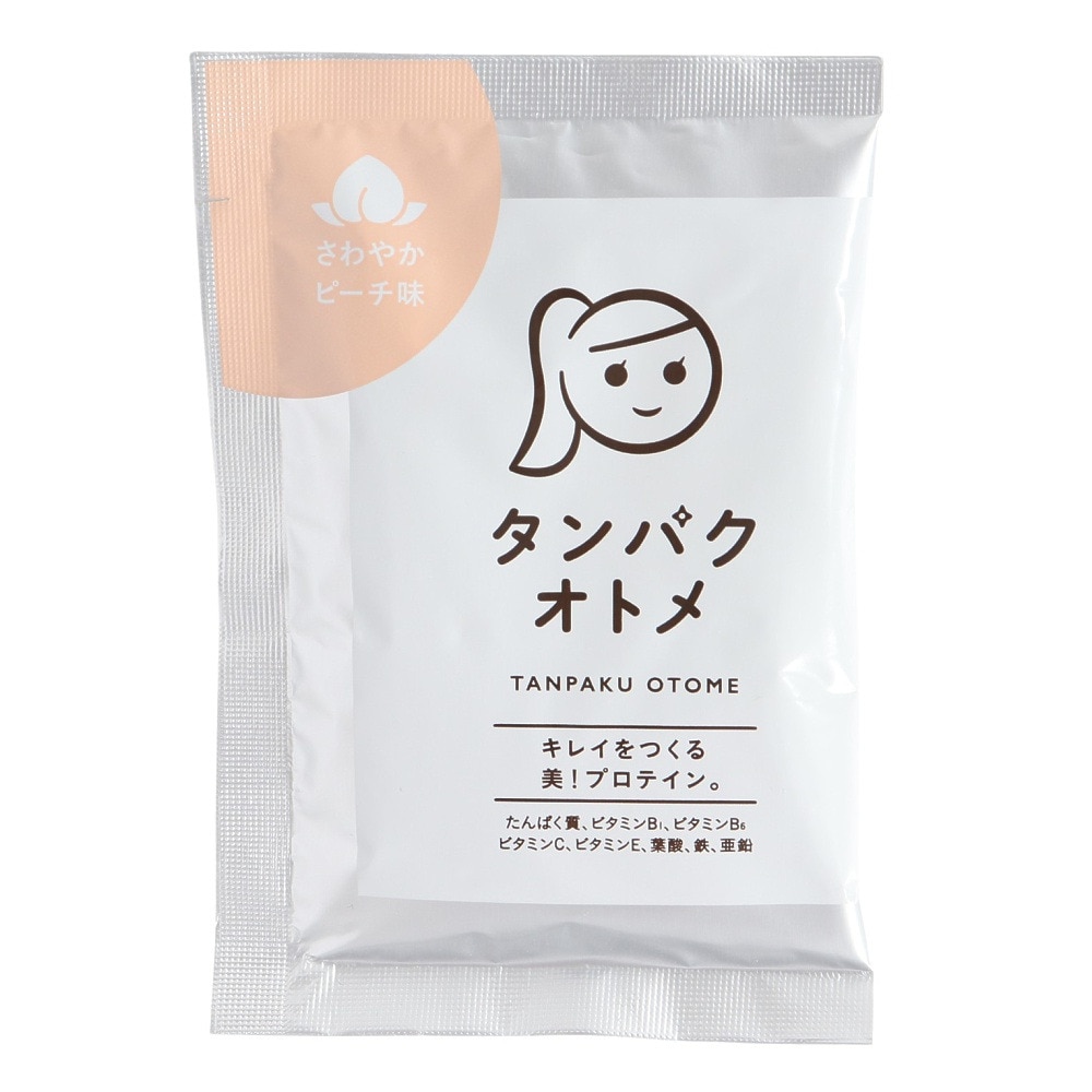 タンパクオトメ（メンズ、レディース）プロテイン タンパクオトメ さわやかピーチ味 15g 約1食入 TO157