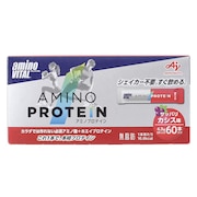 (メンズ、レディース)アミノプロテイン カシス味 60本入 258g ホエイプロテイン アミノ酸