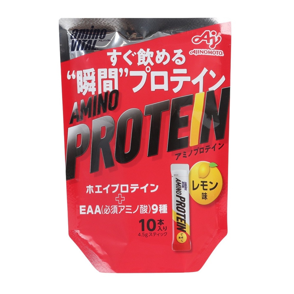 アミノバイタル（amino VITAL） アミノプロテイン レモン味 10本入 43g ホエイプロテイン アミノ酸