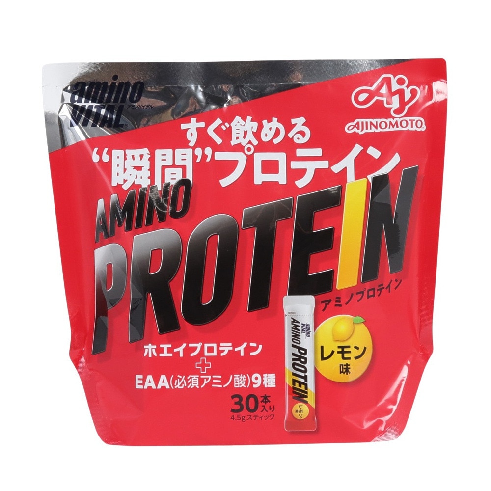 アミノバイタル（amino VITAL） アミノプロテイン レモン味 30本入 129g ホエイプロテイン アミノ酸