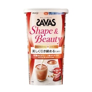 ザバス（SAVAS）（レディース）フォーウーマン  シェイプ&ビューティ チョコレート風味 231g for Woman ソイプロテイン コラーゲン ビタミン  2631929