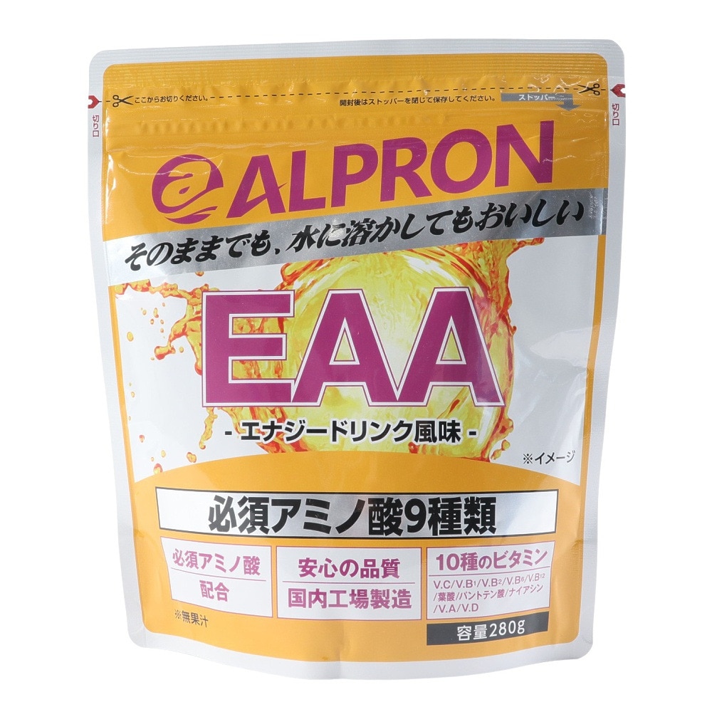 アルプロン（alpron）（メンズ、レディース）EAA エナジードリンク風味 280g 約20食入