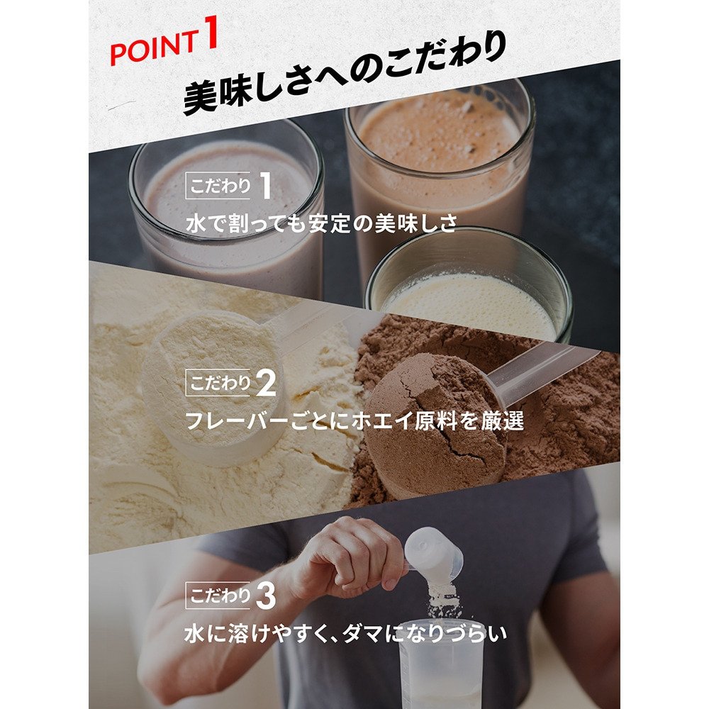 VITAS（VITAS）（メンズ、レディース）プロテイン WPC デリシャスプロテイン キウイ風味 1000g 約31回分 ホエイプロテイン ホエイ タンパク質