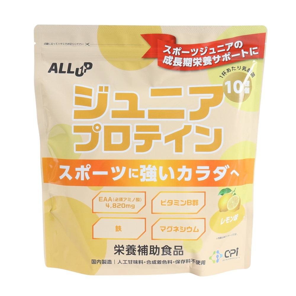 ALL UP（ALL UP）（キッズ）レモン味 600g ALLUP ジュニアプロテイン GWM32TK022