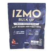 (メンズ、レディース)IZMO BULKUP 900 ホエイ プロテイン MAX ストロベリー風味 900g 約28食入