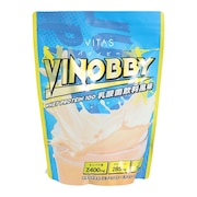 (キッズ)成長サポート飲料 乳酸菌飲料風味 450g 約30回分 ジュニア プロテイン VINOBBY