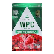 (メンズ、レディース)WPC プロテイン フレッシュストロベリー風味 900g ALPRON WPC  タンパク質 PROTEIN 運動 スポーツ 筋トレ
