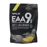 (メンズ、レディース)EAA9 パイナップル風味 500g VALX EAA9 パイナップル 必須アミノ酸  運動 スポーツ筋トレ トレーニング 健康 栄養補給