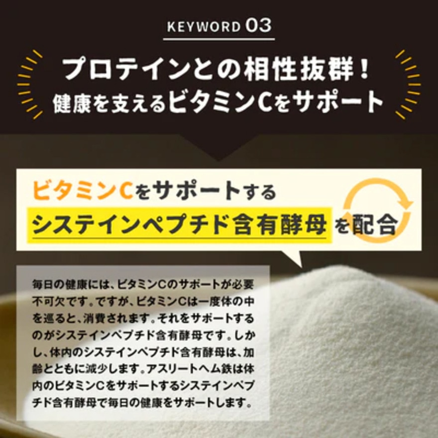 アレラ（allera）（メンズ、レディース）サプリメント アスリートヘム 鉄 360粒 cafemg12 約90日分 アスリート 運動 スポーツ サプリ 鉄分 ビタミン ミネラル