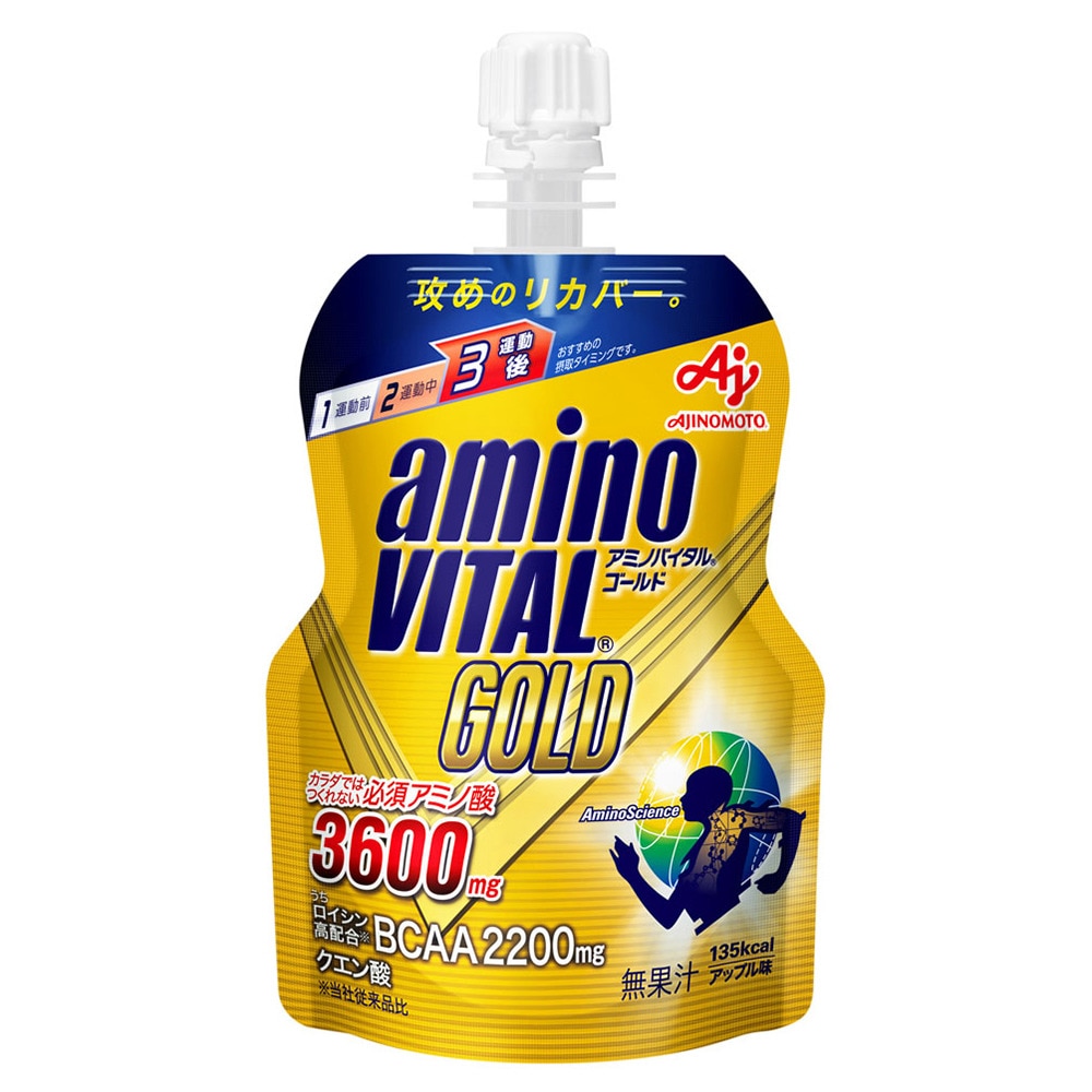 アミノバイタルゴールド ゼリー アップル味 123g