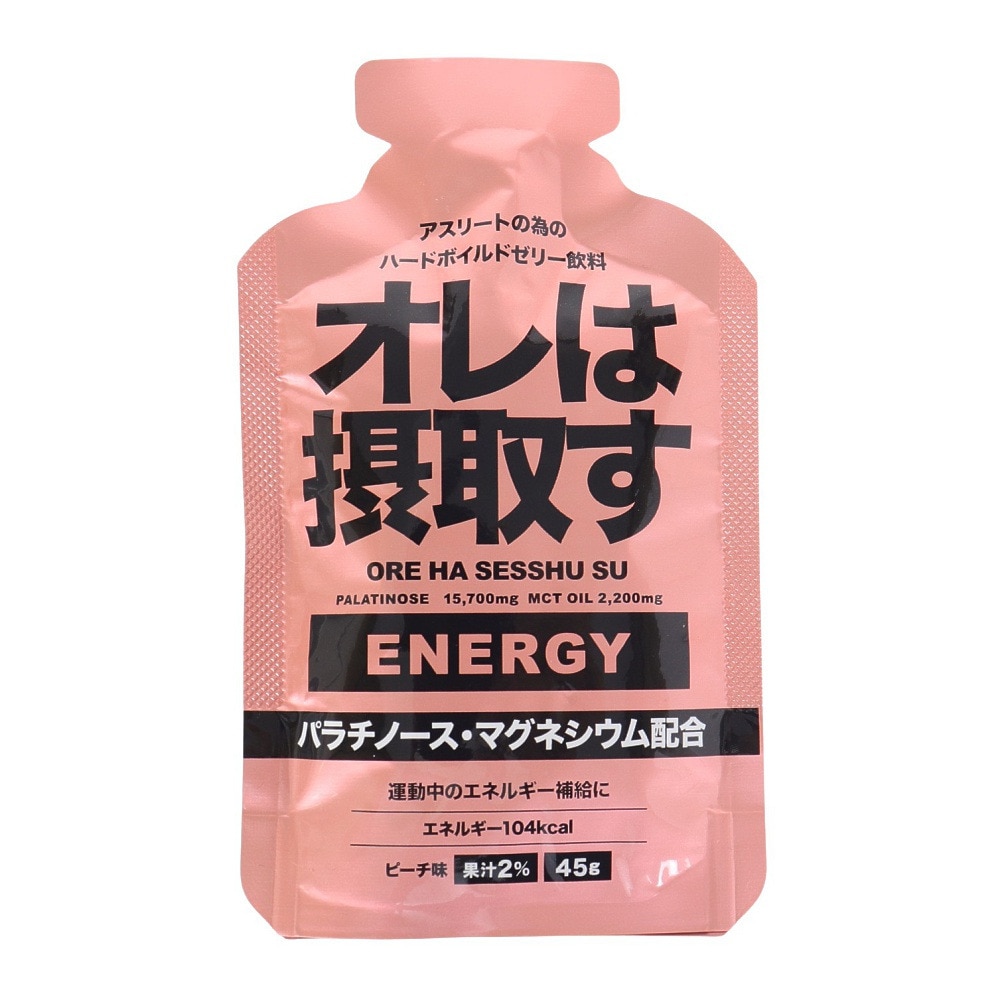 ダイトー水産（Daito-Suisan）（メンズ、レディース）オレは摂取す エネルギージェル 301200 ピーチ味