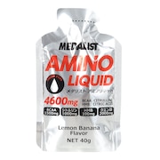 (メンズ、レディース)アミノ酸飲料 メダリストアミノリキッド 40g 890121 レモンバナナ風味 飲料 栄養補給 BCAA クエン酸