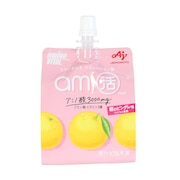 (メンズ、レディース、キッズ)ゼリー飲料 アミノバイタル ami活 ゼリードリンク 朝のピングレ味 180g 栄養補給 アミノ酸