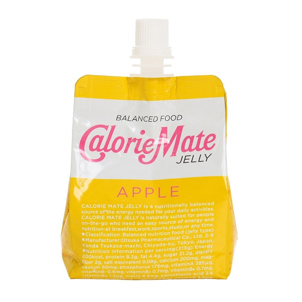 カロリーメイト（CalorieMate） ゼリー飲料 カロリーメイトゼリー アップル味 14061 215g 栄養補給 食事替わり エネルギー