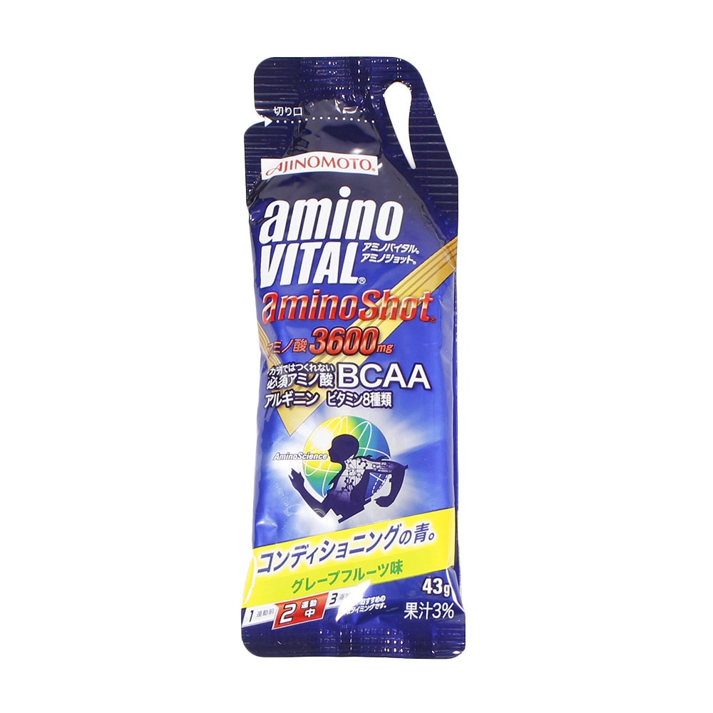 アミノバイタル（amino VITAL）（メンズ、レディース）【マラソン完走セット】アミノバイタル　アミノショット　グレープフルーツ味  2種×5個入り