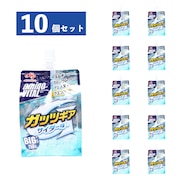 (メンズ、レディース、キッズ)【10個セット】 ゼリードリンク ガッツギア サイダー味 250g スポーツゼリー