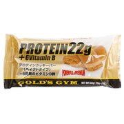 ゴールドジム（GOLD'S GYM）（メンズ、レディース、キッズ）プロテインクッキーバー ベイクドタイプ 58g