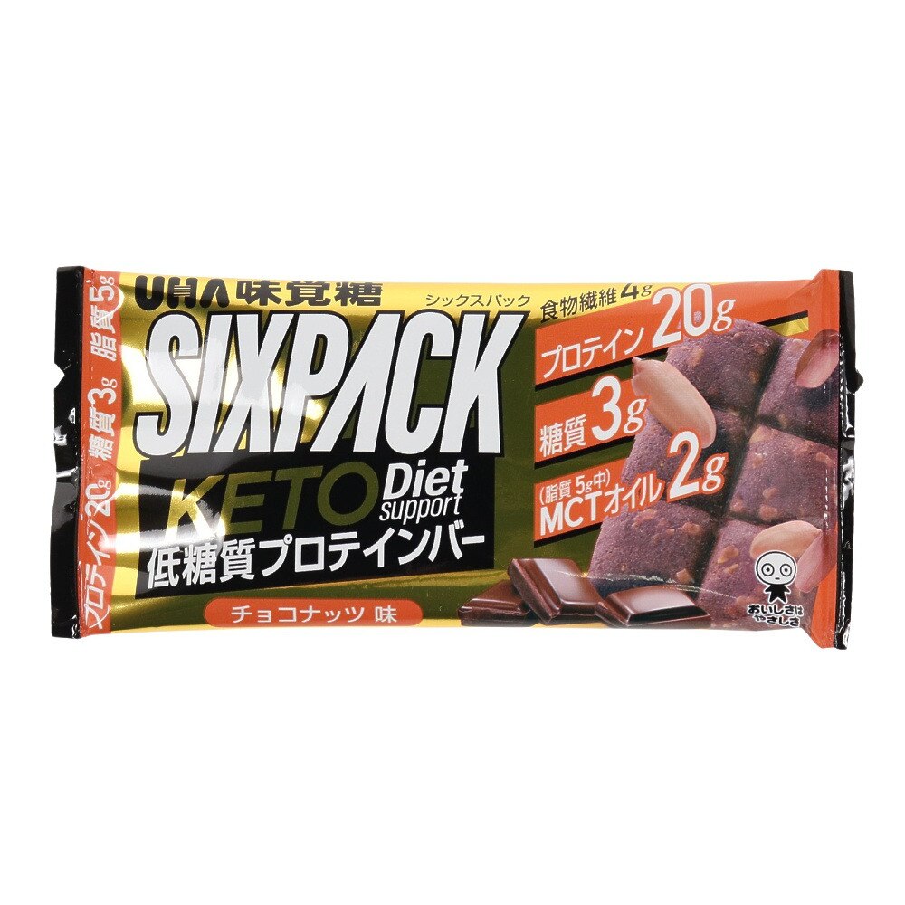 UHA味覚糖｜SIXPACK チョコナッツ味 91253 - スポーツ用品はスーパースポーツゼビオ