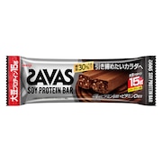 ザバス（SAVAS）（メンズ、レディース）ソイプロテインバー ビターチョコ味 44g 2631838