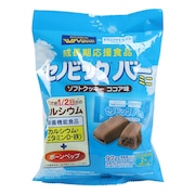 (メンズ、レディース、キッズ)セノビックバー ミニ ソフトクッキー ココア味 C25 36144 栄養 健康 成長期 小腹 おやつ 勉強 部活 運動