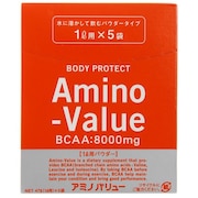 (メンズ、キッズ)アミノバリュー パウダー8000 47g×5袋 アルギニン カリウム クエン酸 BCAA