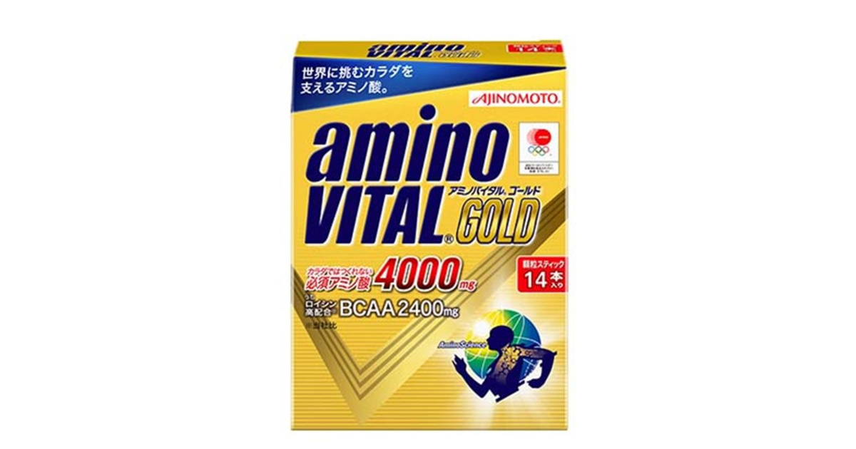 アミノバイタル（amino VITAL）（メンズ）アミノバイタル GOLD 必須アミノ酸4000mg 14本入 アミノ酸 BCAA クエン酸  スポーツ用品はスーパースポーツゼビオ