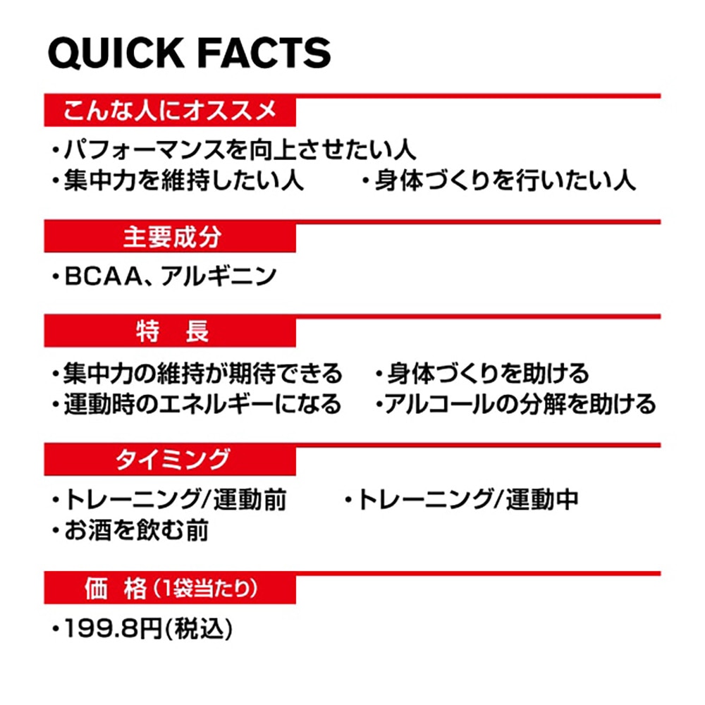 ディーエヌエス（DNS）（メンズ、レディース）BCAA アルギニンプラス グレープフルーツ味 104g 5.2g×20袋