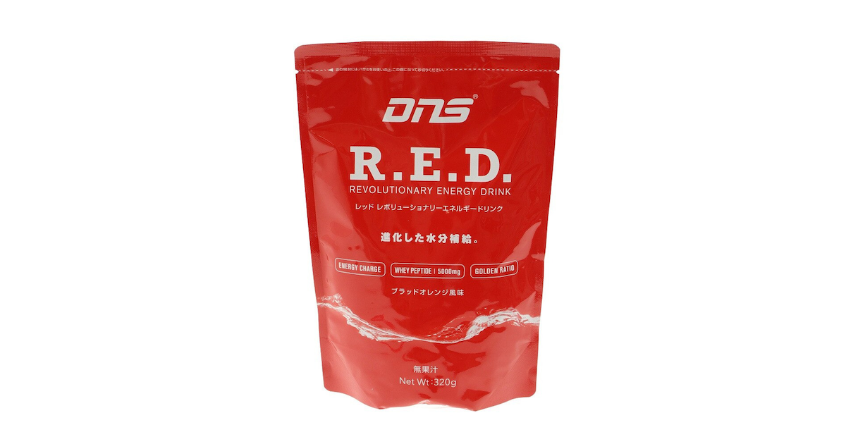 ディーエヌエス｜R.E.D. レッドブラッドオレンジ風味 320g IC17A - スポーツ用品はスーパースポーツゼビオ