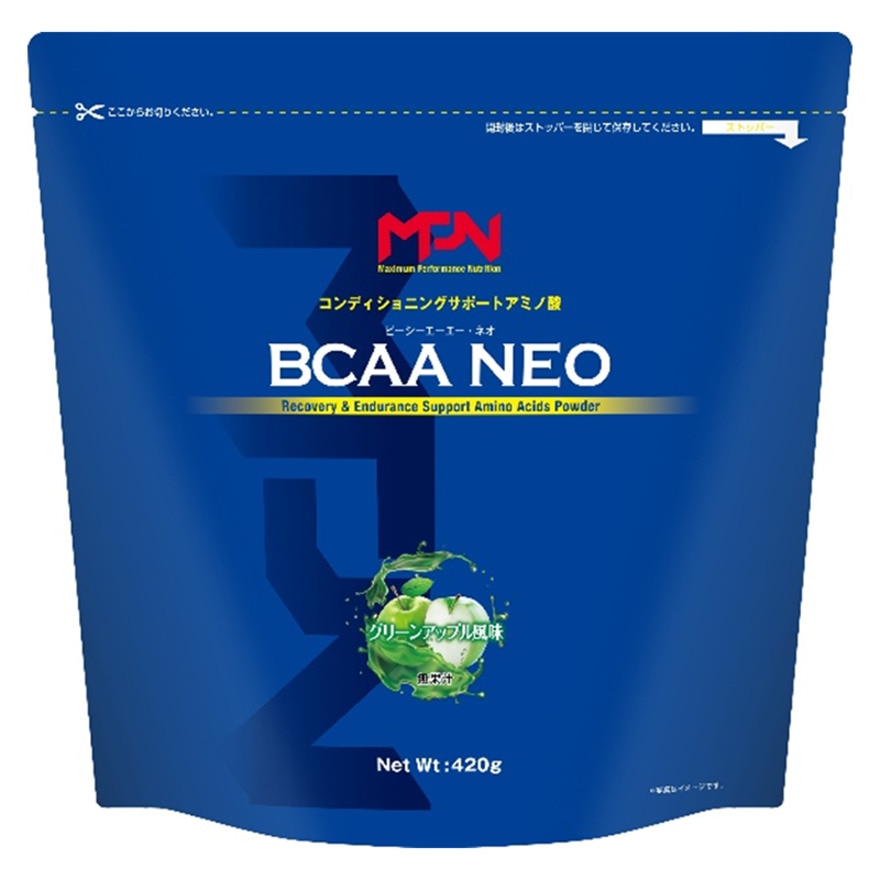 その他ブランド MPN BCAA NEO グリーンアップル風味 420g タウリン シトルリン ＦＦ 0 食品・ドリンク・ボトル