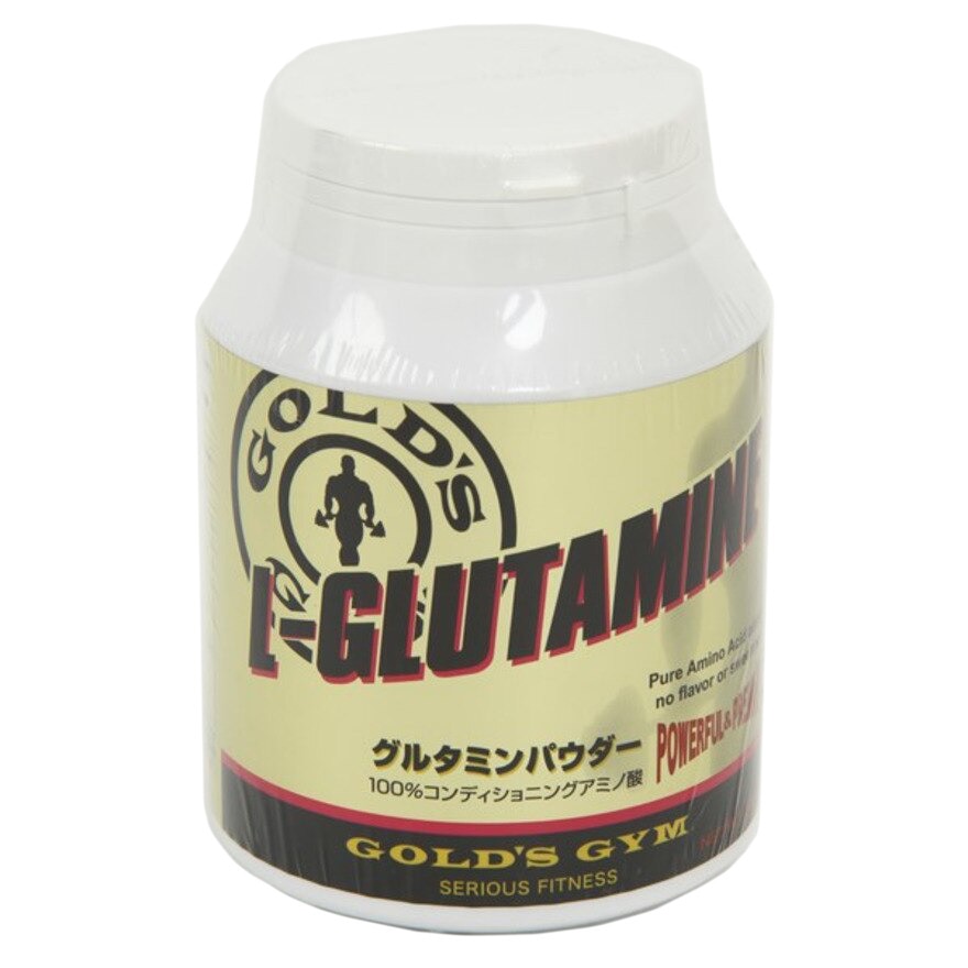 ゴールドジム（GOLD'S GYM）（メンズ、レディース）グルタミンパウダー300g F4100