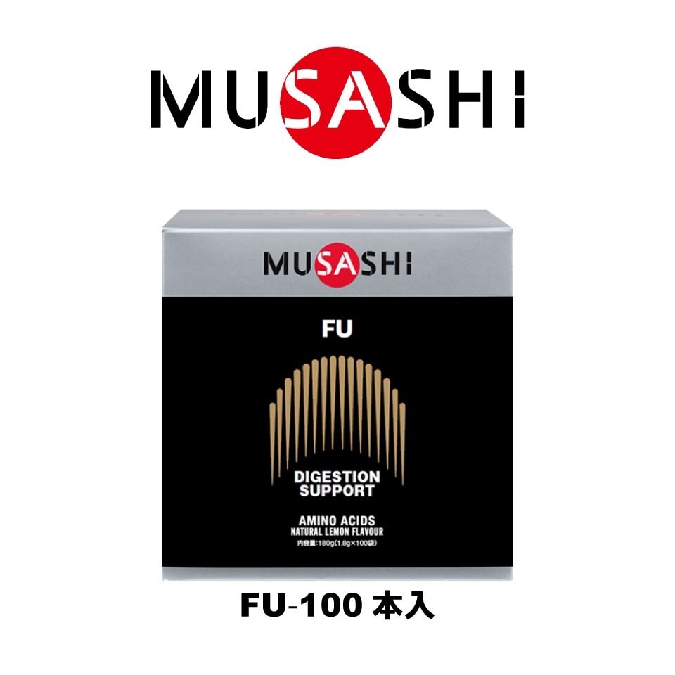 ムサシ（MUSASHI）（メンズ、レディース）FU フー(ザ・ターニング・ポイント) スティック 1.8g×100本入 L-トレオニン グリシン L-メチオニン イノシトール