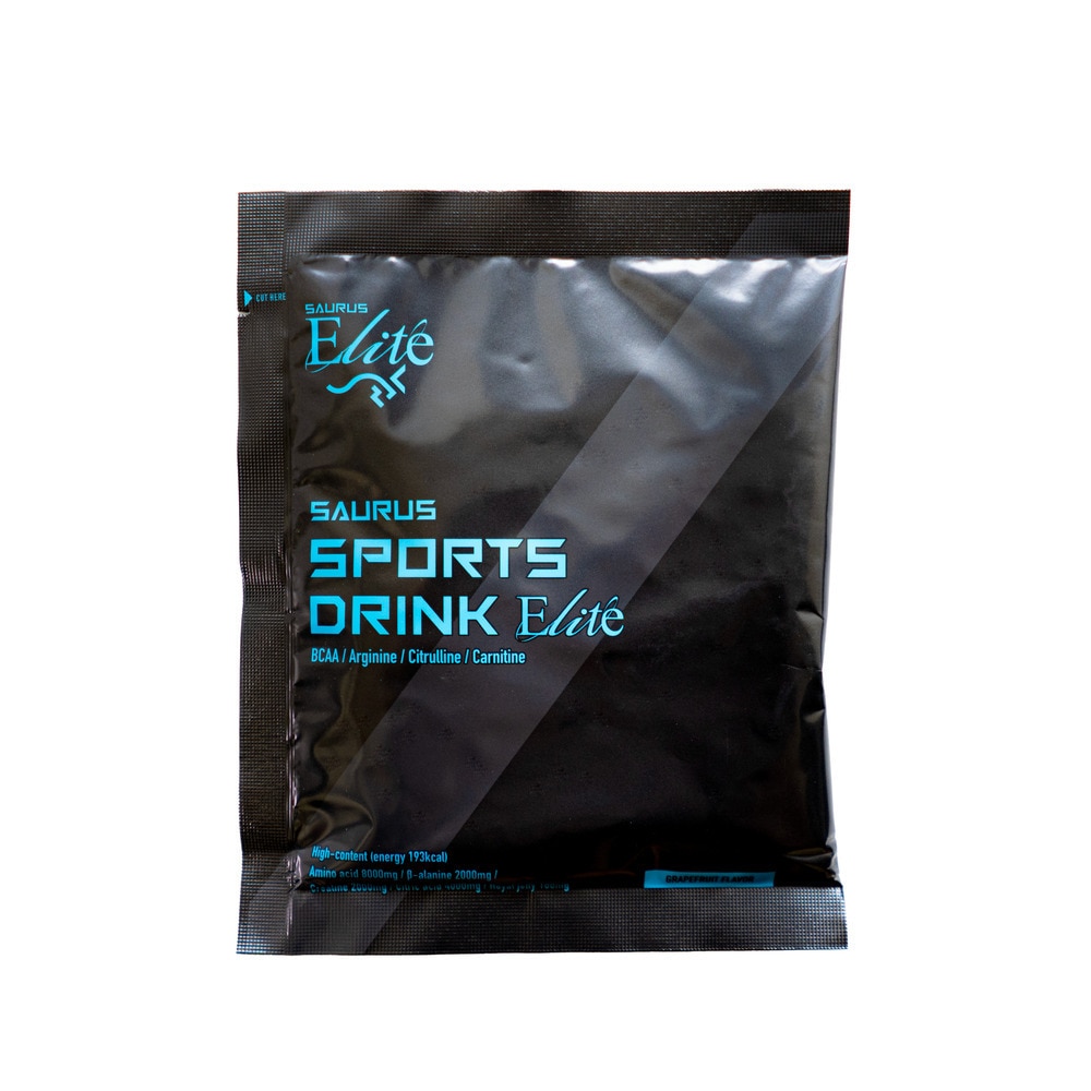 アミノサウルス（AMINO SAURUS）（メンズ、レディース）スポーツドリンク SAURUS SPORTS DRINK Elite 1包 50g 一食分 SS011-1 グレープフルーツ風味 BCAA