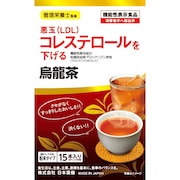 日本薬健（NIHON YAKKEN）（メンズ、レディース）機能性表示食品 烏龍茶 15本入り