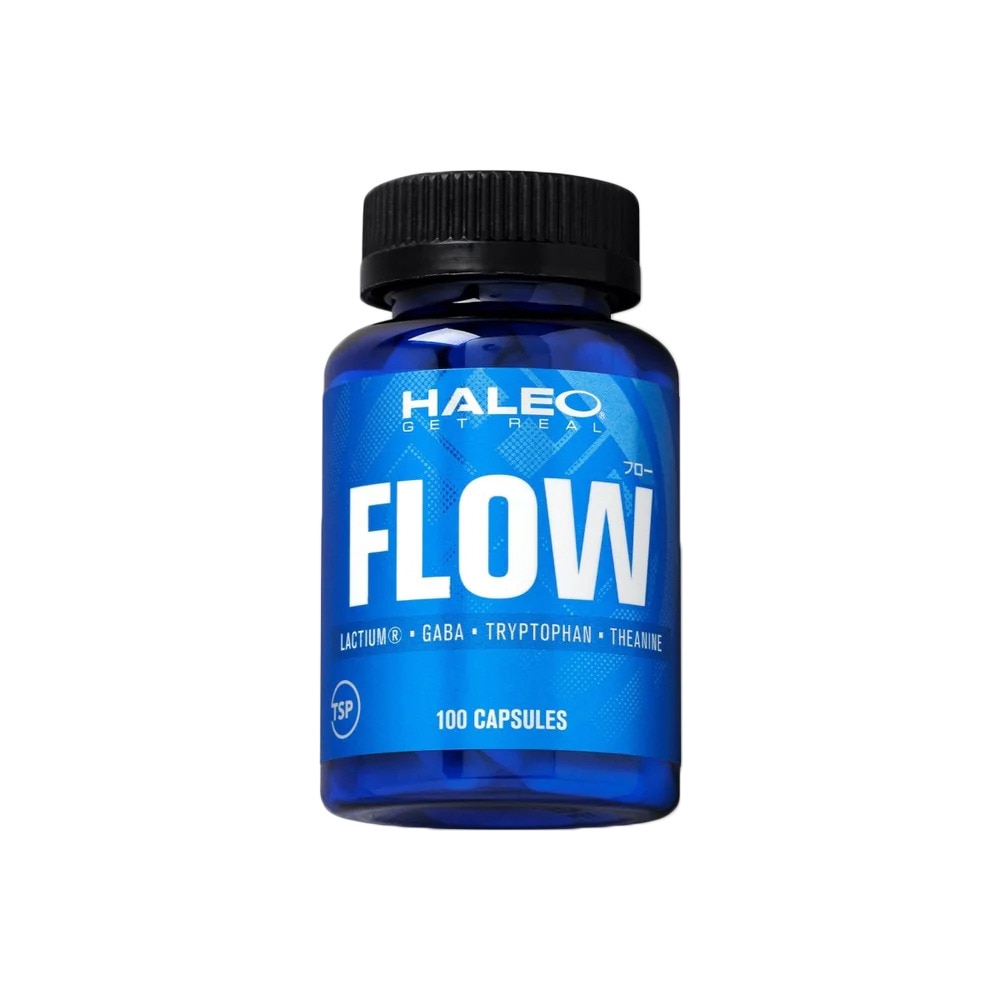 ハレオ（HALEO）（メンズ、レディース）フロー 100カプセル トレーニング 筋トレ 運動 アミノ酸  GABA グルタミン酸 疲労回復 リラックス 不眠症対策 