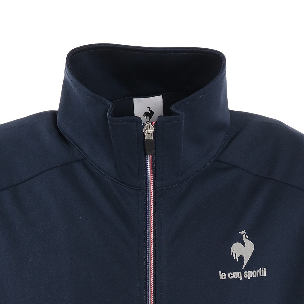 ルコック スポルティフ（Lecoq Sportif）（メンズ）ジャージウインドクロスジャケット QMMSJF22XB NVY