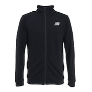 (メンズ)ジャージ メンズ NB Techトラックジャケット MJ21032BK ジップアップ ブラック