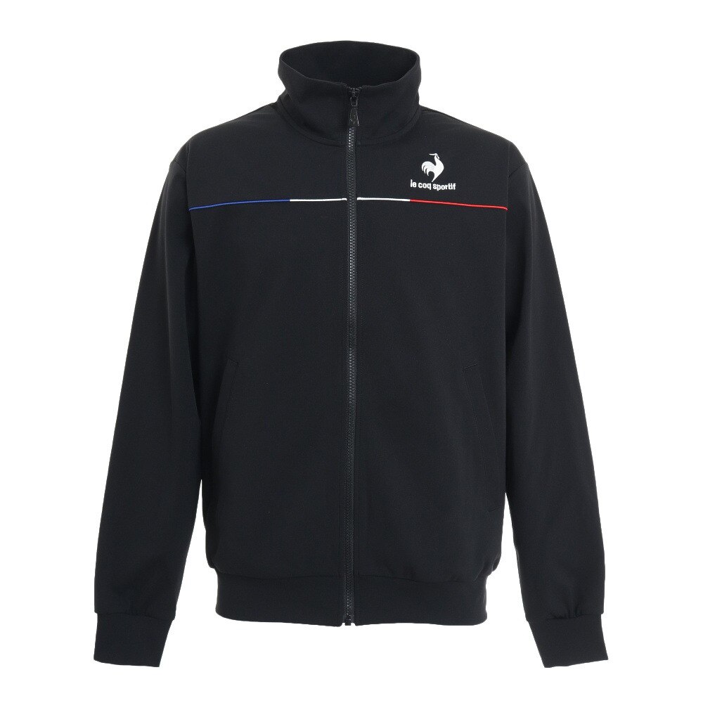 ヘランカウォームアップジャケット QMMTJF01 BLK｜ルコック スポルティフ - スポーツ用品はスーパースポーツゼビオ