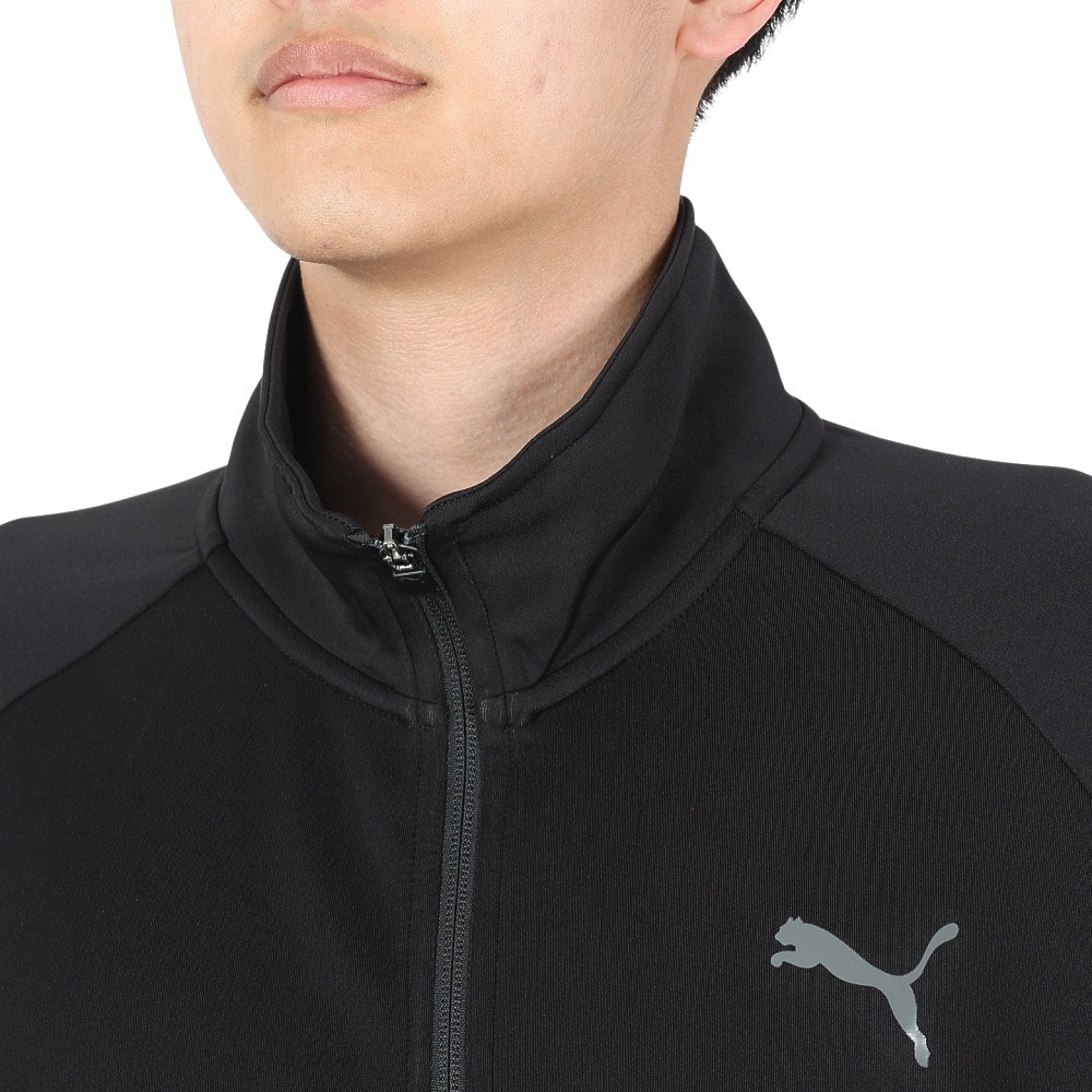 プーマ（PUMA）（メンズ）トレーニング ワイドジャケット 522285 01 BLK ブラック