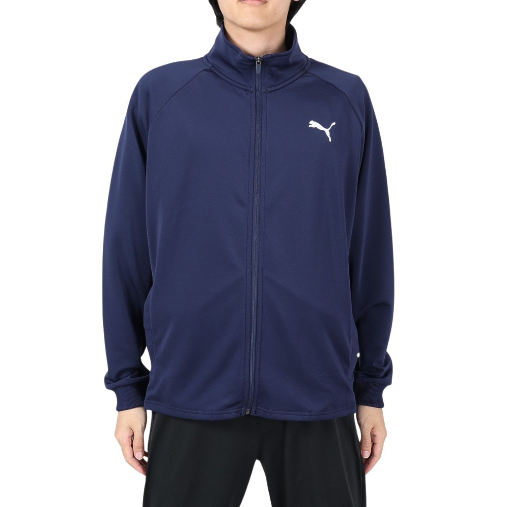 プーマ（PUMA）（メンズ）トレーニング ワイドジャケット 522285 06 NVY ネイビー