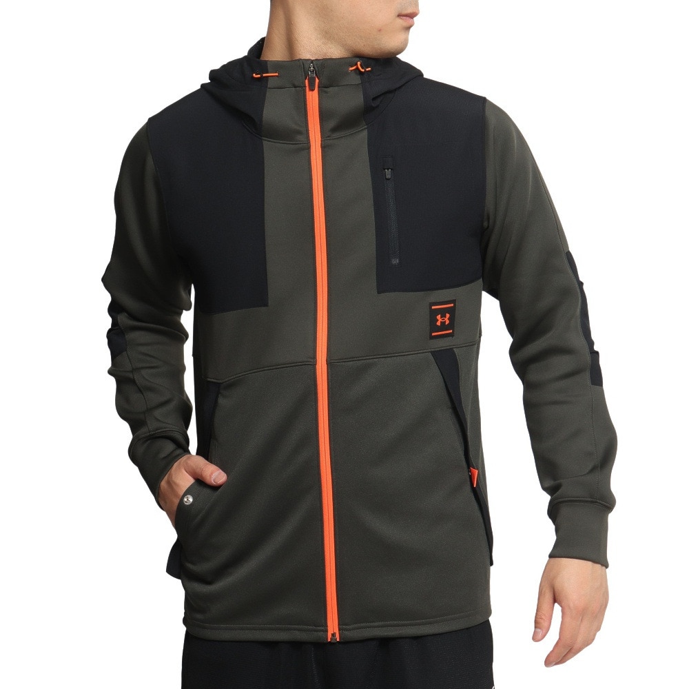 アンダーアーマー（UNDER ARMOUR）（メンズ）ジャージ メンズ パフォーマンス ニット ハイブリッド ジャケット 1375518 310  スポーツ用品はスーパースポーツゼビオ