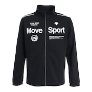 デサント(DESCENTE)(メンズ)DRY TRANSFER スタンドジャケット DMMTJF10 BK ブラック