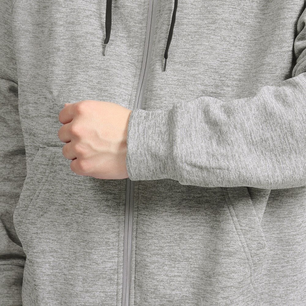 ナイキ（NIKE）（メンズ）サーマフィット フルジップ フィットネスパーカー DQ4831-063 グレー