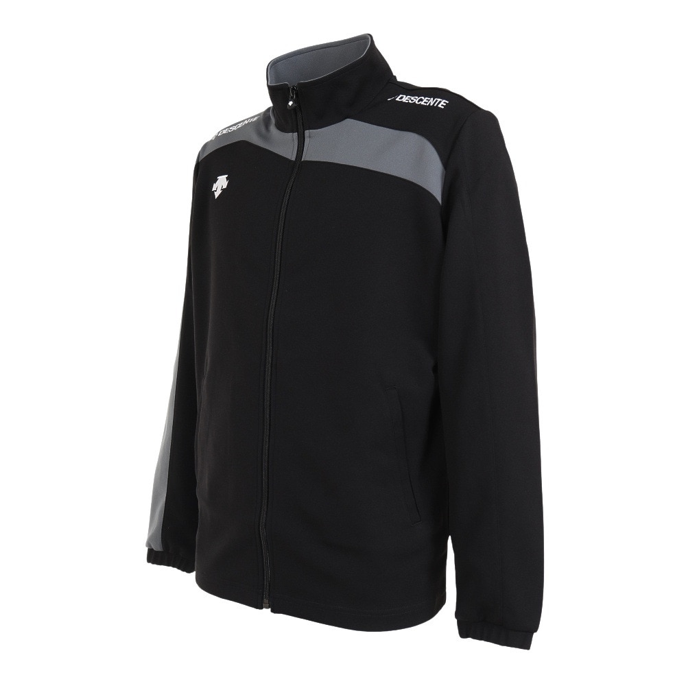 デサント（DESCENTE）（メンズ）ジャケット メンズ トレーニング DTM-1550 BKCH ジップアップ