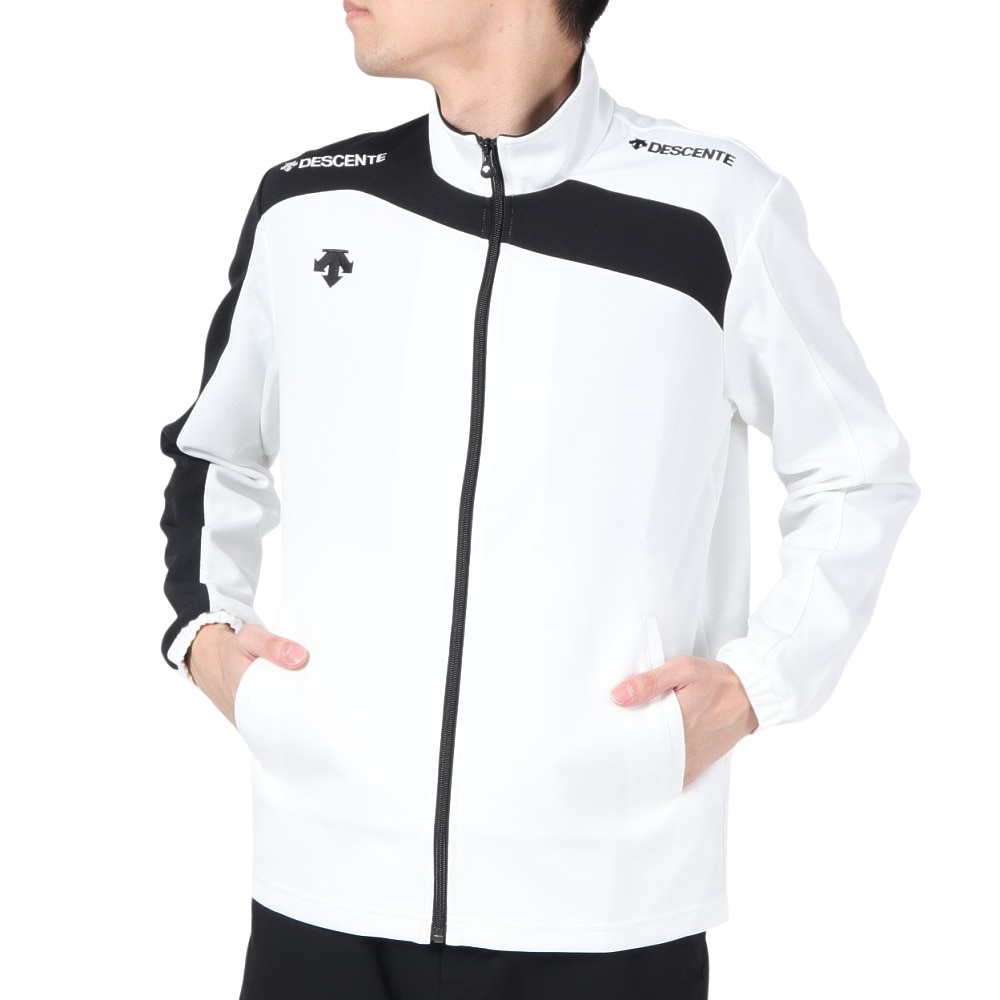 デサント(DESCENTE)(メンズ)ジャケット メンズ トレーニング DTM-1550 WHBK