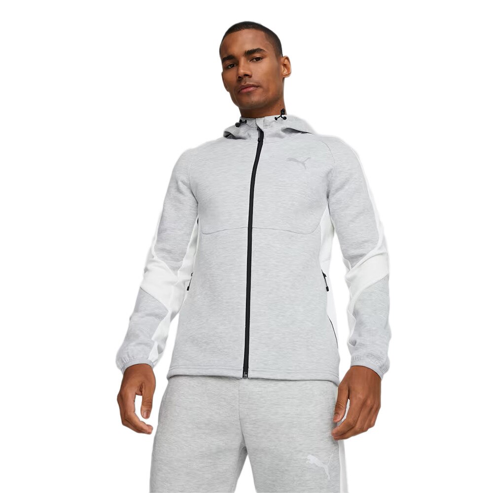 プーマ（PUMA）（メンズ）ジャケット メンズ 吸水速乾 EVOSTRIPE 675626 04 LGRY スポーツ用品はスーパースポーツゼビオ