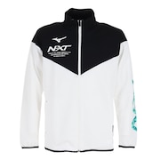 (メンズ、レディース)吸汗速乾 N-XTウォームアップジャケット 32JCA21001 ジップアップ