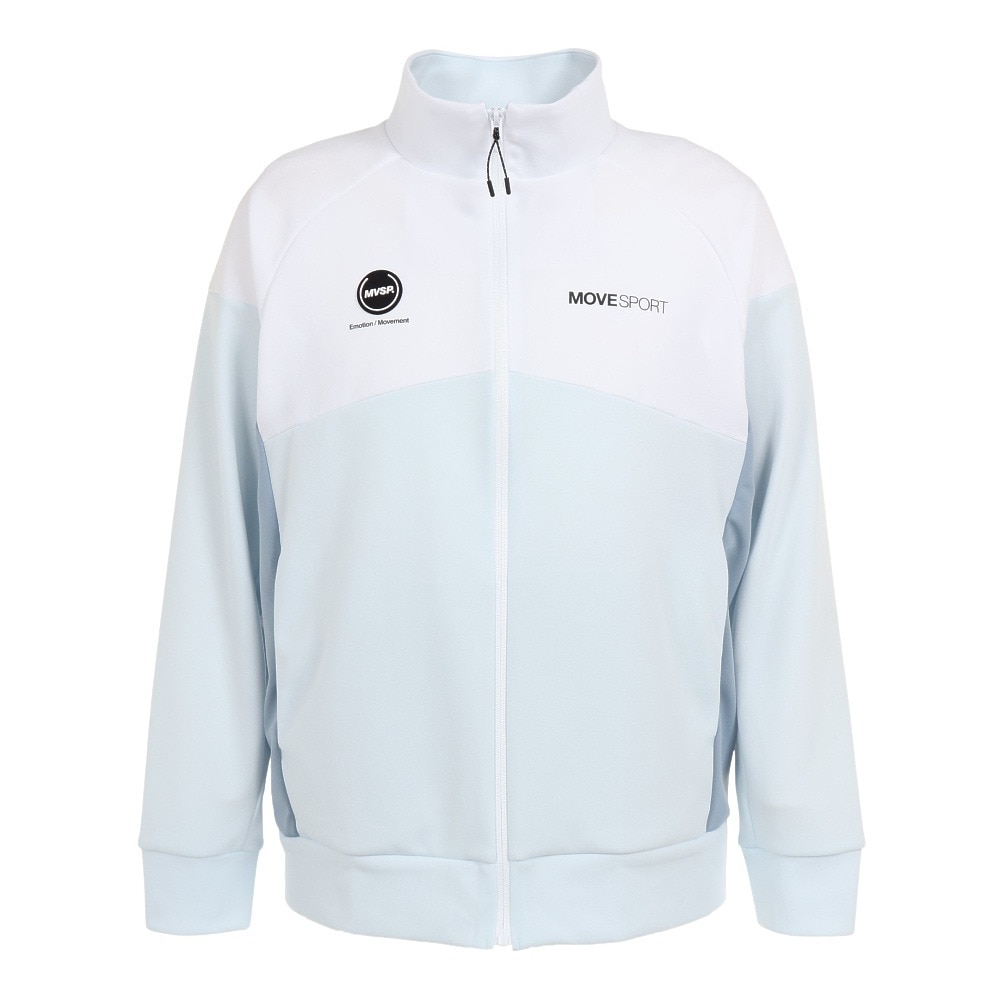 デサント（DESCENTE）（メンズ）ジャケット メンズ カラーブロックスタンド DX-C2364XB WHBL ホワイト ブルー