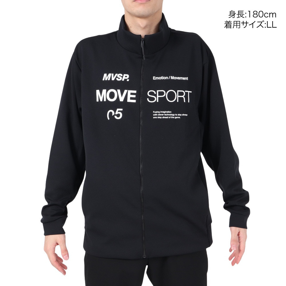 デサント（DESCENTE）（メンズ）ジャケット メンズ FULL GRAPHIC スタンド DMMVJF12 BK ブラック