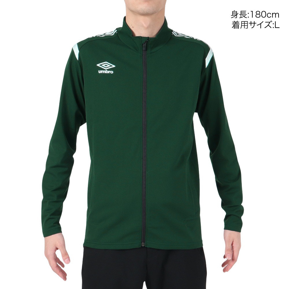 アンブロ（UMBRO）（メンズ）ジャケット メンズ ウォームアップ UAS2150 DGRN