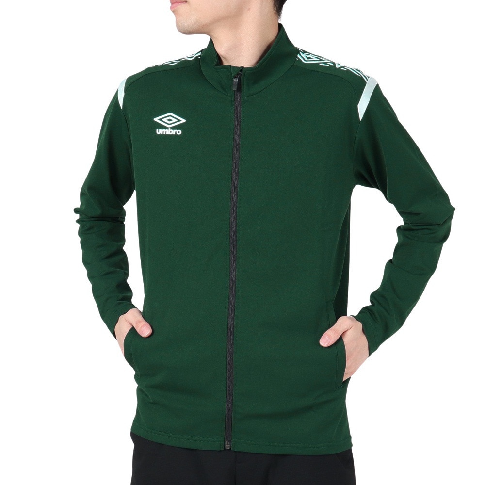 アンブロ（UMBRO）（メンズ）ジャケット メンズ ウォームアップ UAS2150 DGRN